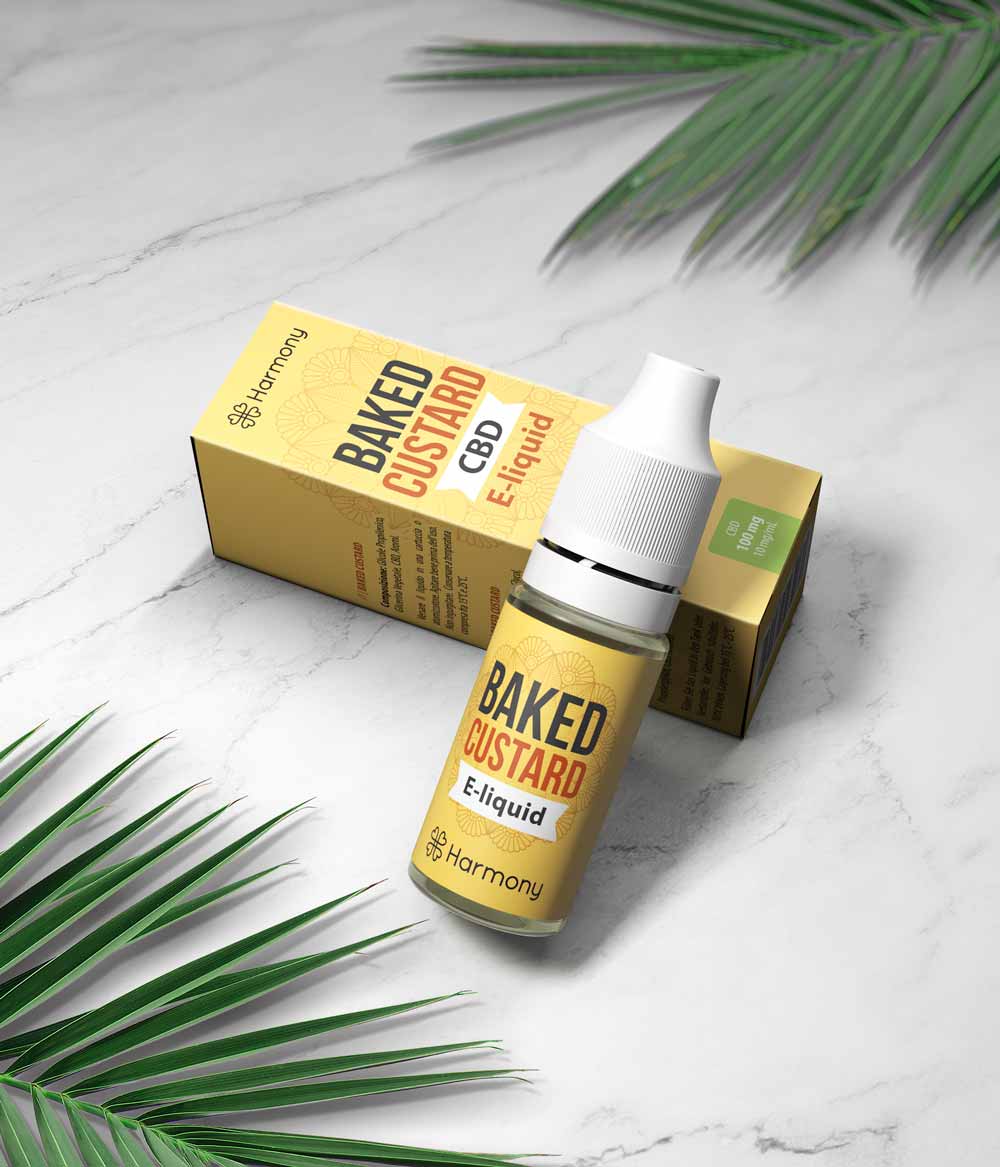 E-liquide vanille CBD - Baked Custard Harmony CBD E-liquide vanille CBD - Baked Custard Harmony CBD