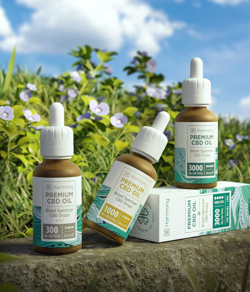 Huile de CBD Goutte - Arôme Menthe