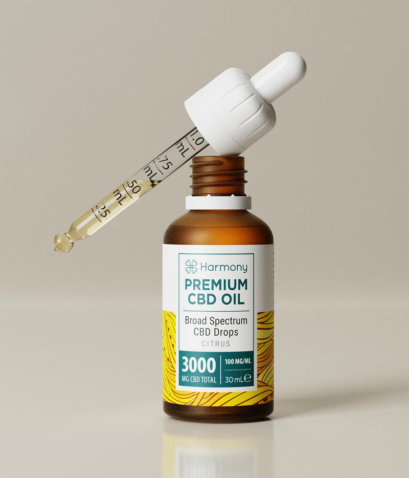 Huile de CBD Goutte - Arôme Agrumes