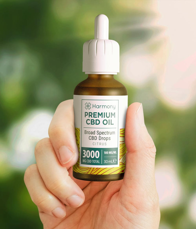 Huile de CBD Goutte - Arôme Agrumes